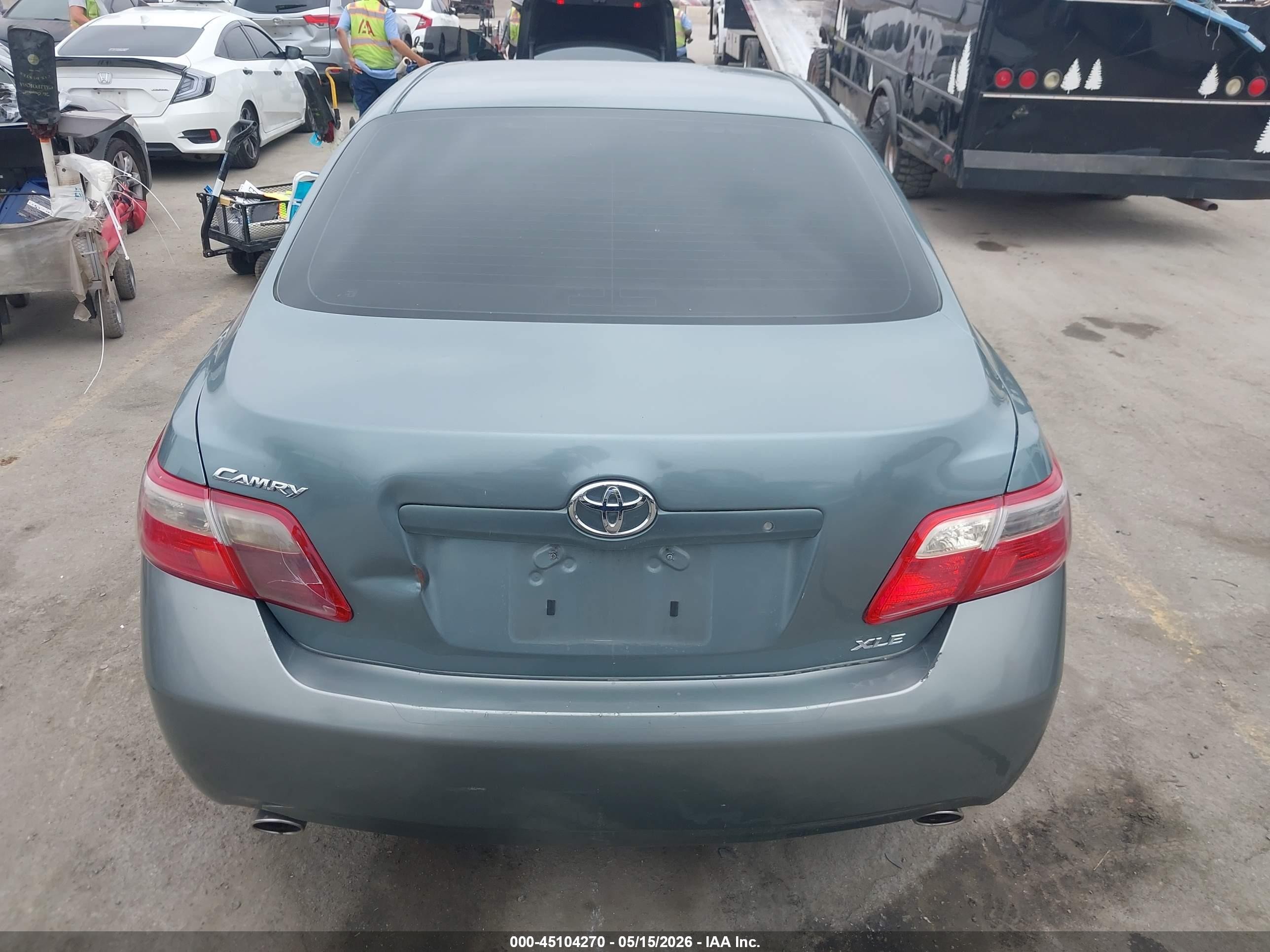 2007 Toyota Camry Xle V6 Зеленый vin: 4T1BK46K07U544418