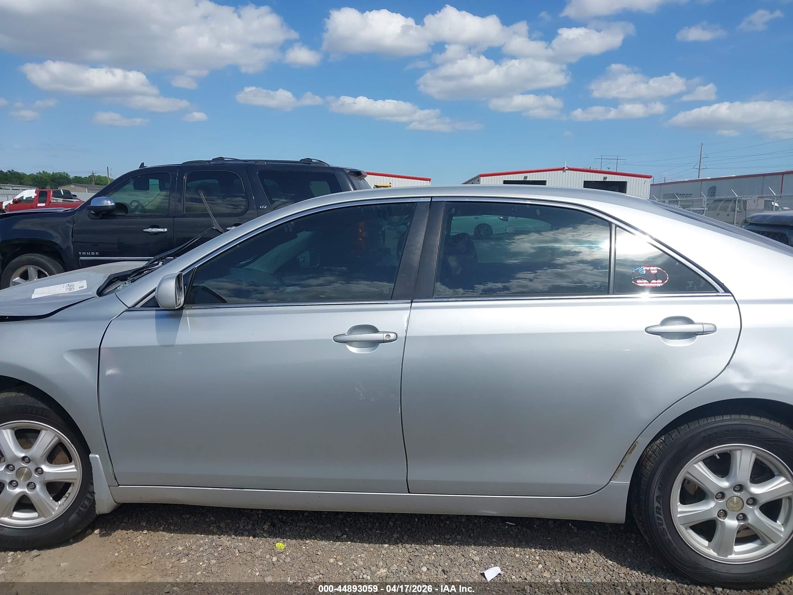 2007 Toyota Camry Le V6 Silver vin: 4T1BK46K07U546816