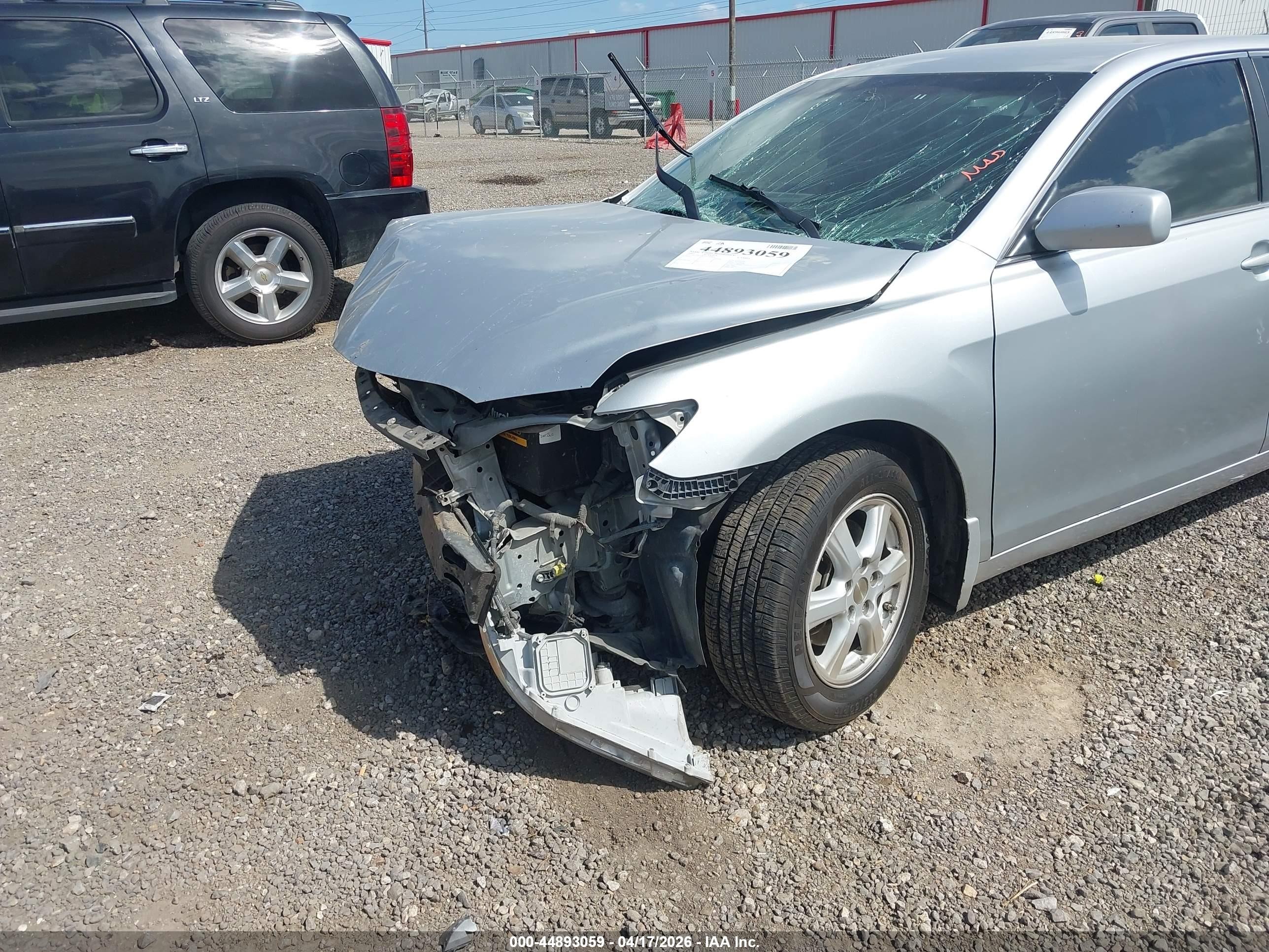2007 Toyota Camry Le V6 Silver vin: 4T1BK46K07U546816
