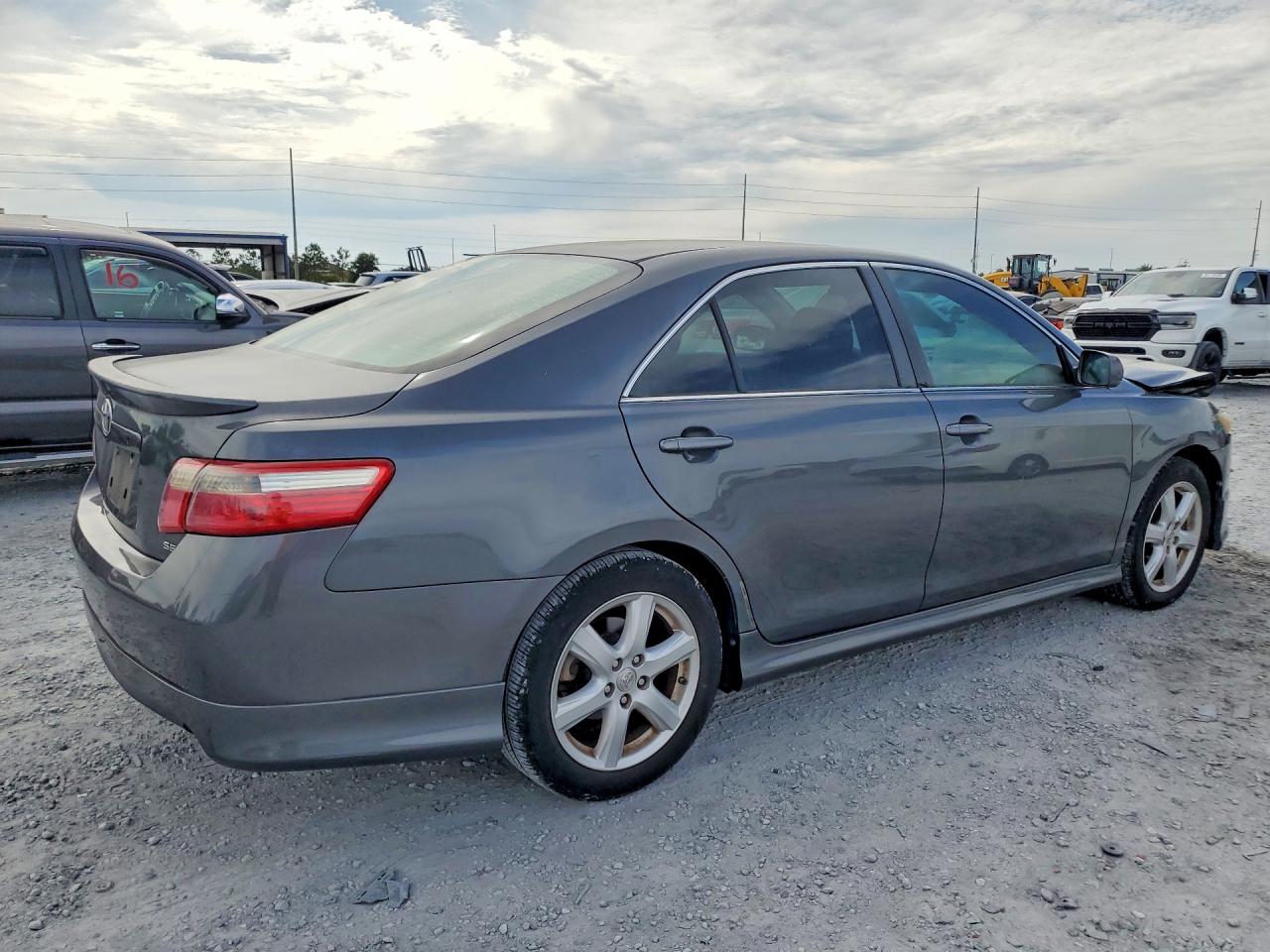 2007 Toyota Camry Se V6 Серый vin: 4T1BK46K07U548744