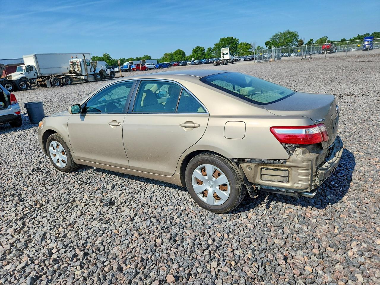 2007 Toyota Camry Le V6 Tan vin: 4T1BK46K07U554348