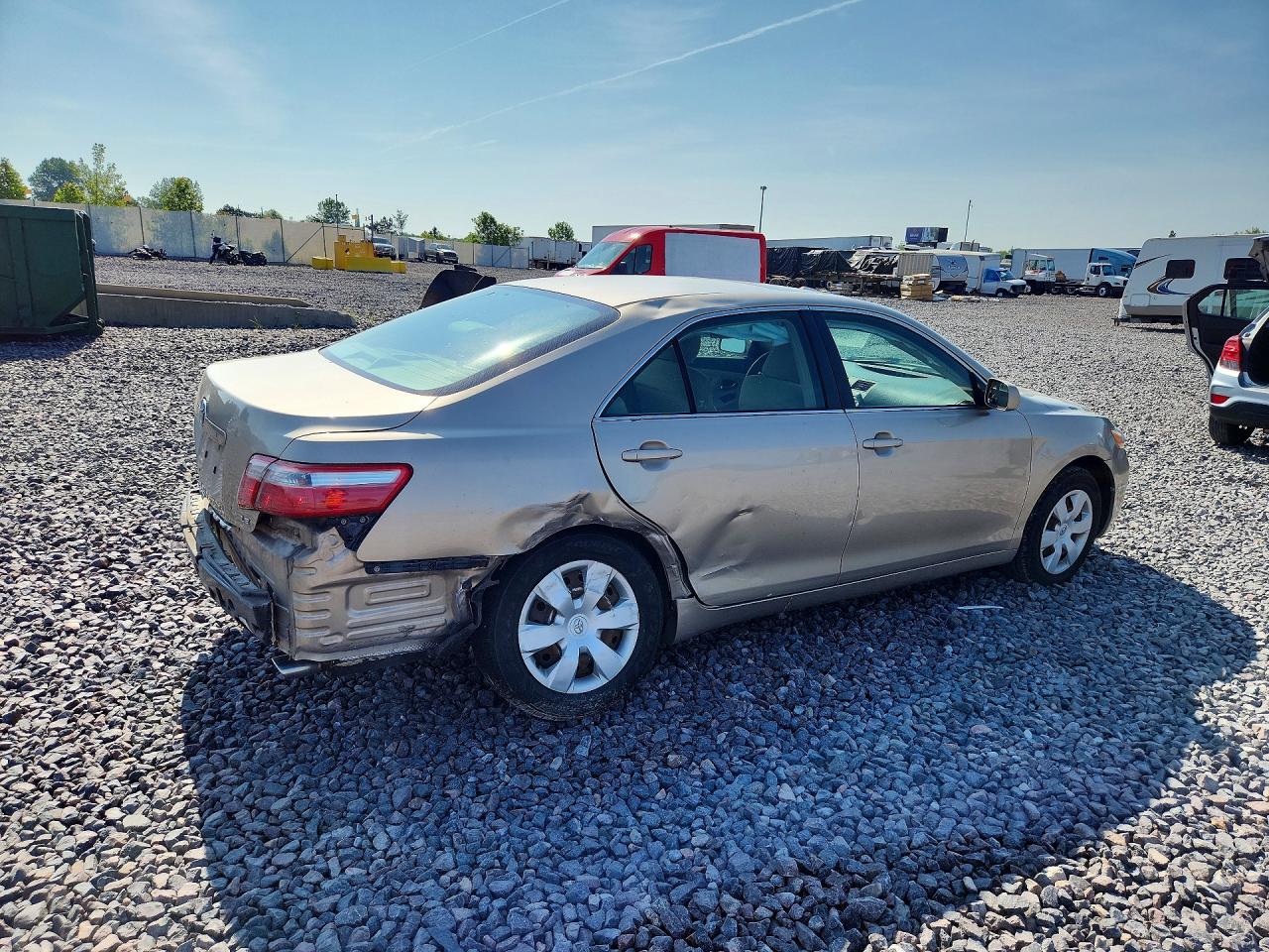 2007 Toyota Camry Le V6 Tan vin: 4T1BK46K07U554348