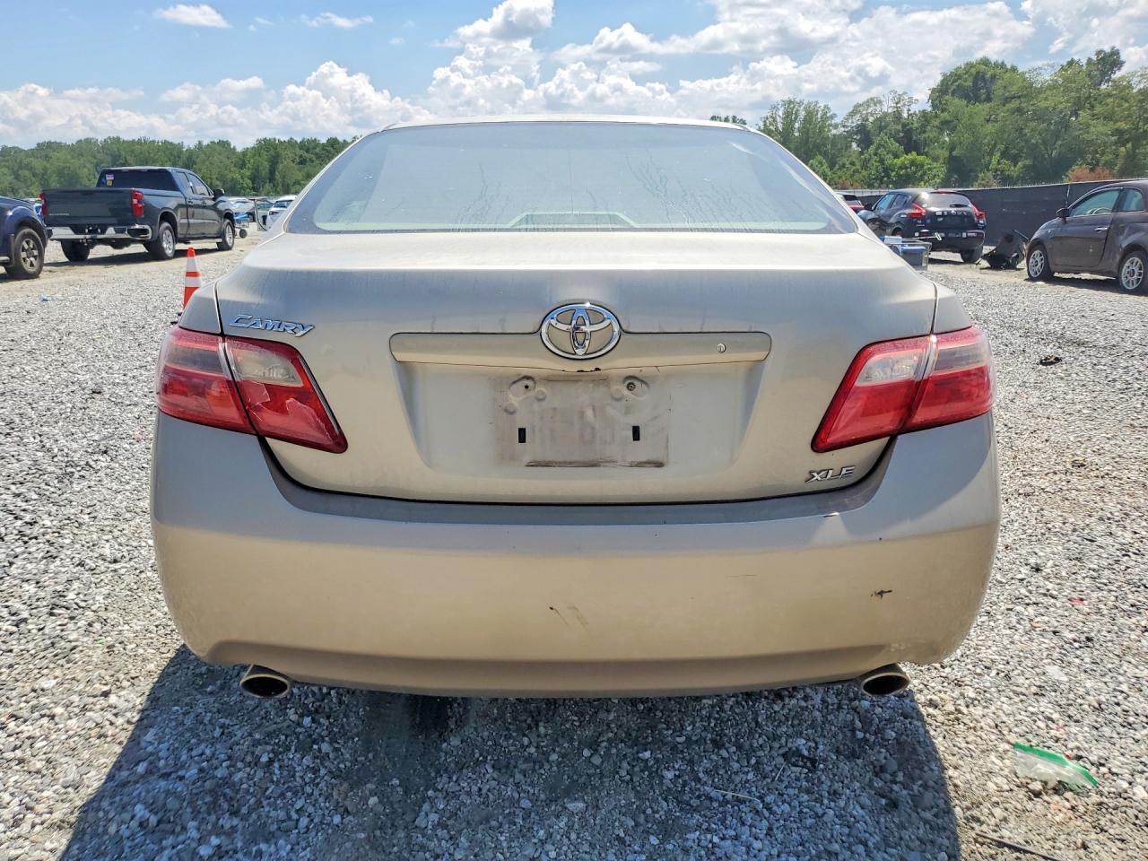 2007 Toyota Camry Xle V6 Золотой vin: 4T1BK46K07U554575