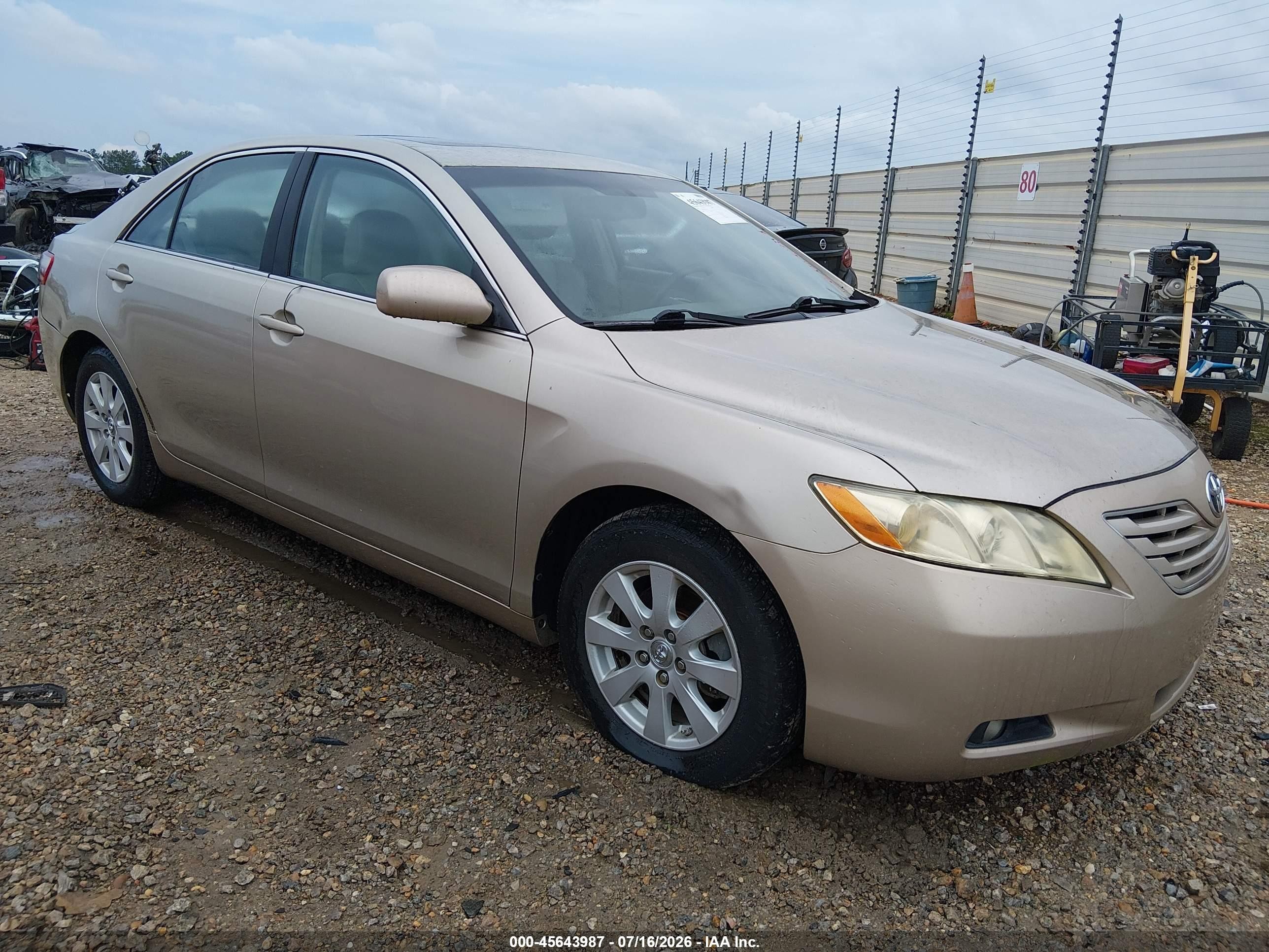 2008 Toyota Camry Le/xle/se Tan vin: 4T1BK46K08U057897