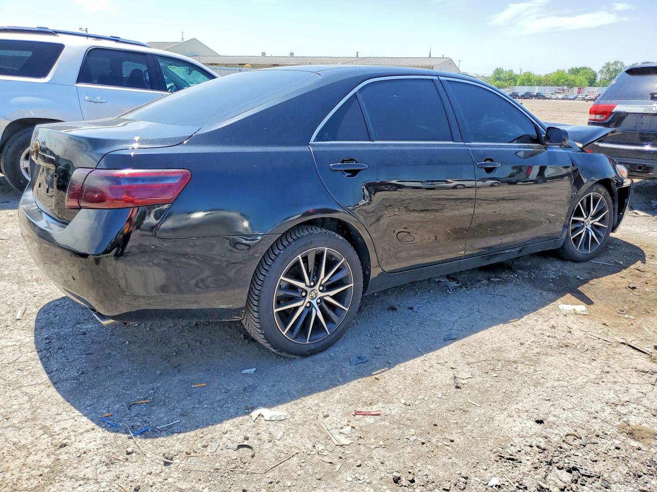 2008 Toyota Camry Xle V6 Black vin: 4T1BK46K08U067183