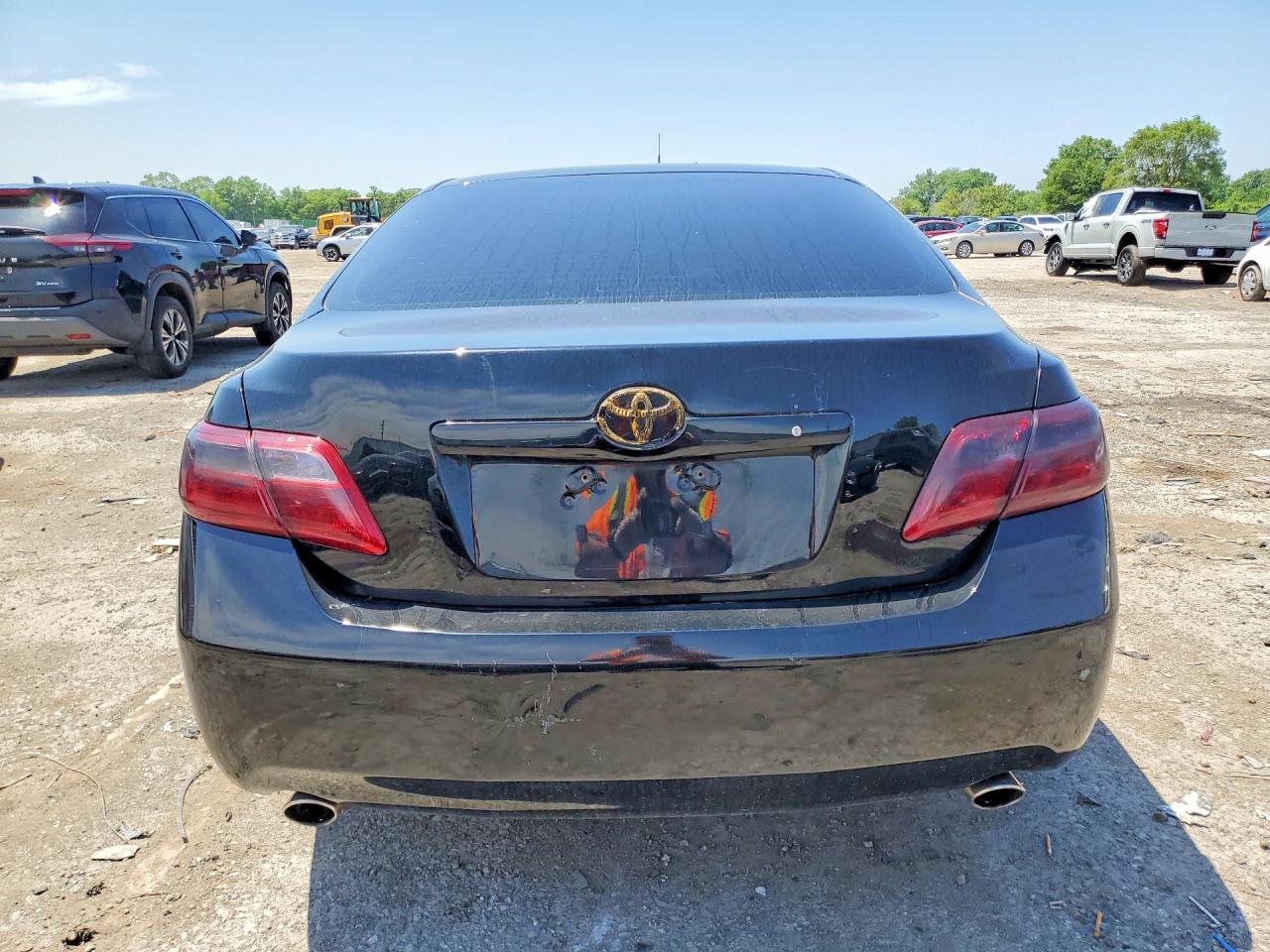 2008 Toyota Camry Xle V6 Black vin: 4T1BK46K08U067183