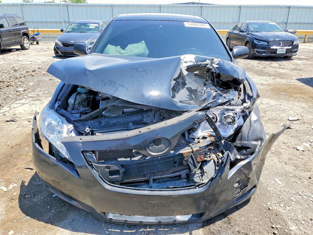2008 Toyota Camry Xle V6 Black vin: 4T1BK46K08U067183