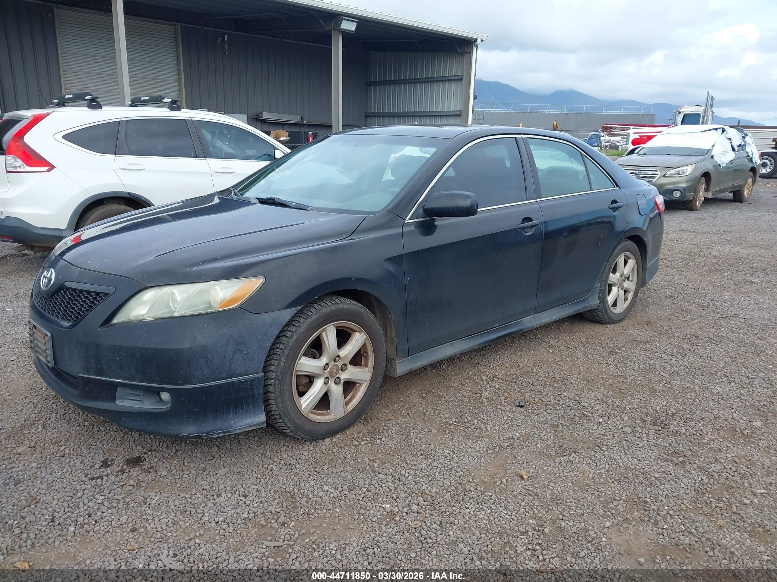 2008 Toyota Camry Se V6 Черный vin: 4T1BK46K08U574942