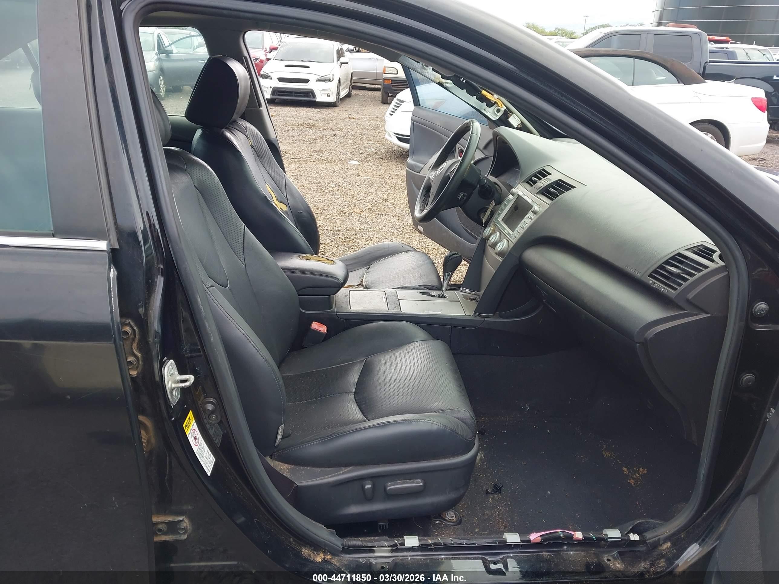 2008 Toyota Camry Se V6 Черный vin: 4T1BK46K08U574942