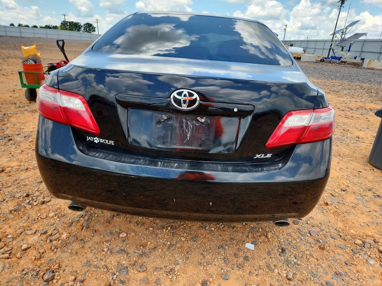 2009 Toyota Camry Xle V6 Black vin: 4T1BK46K09U073583