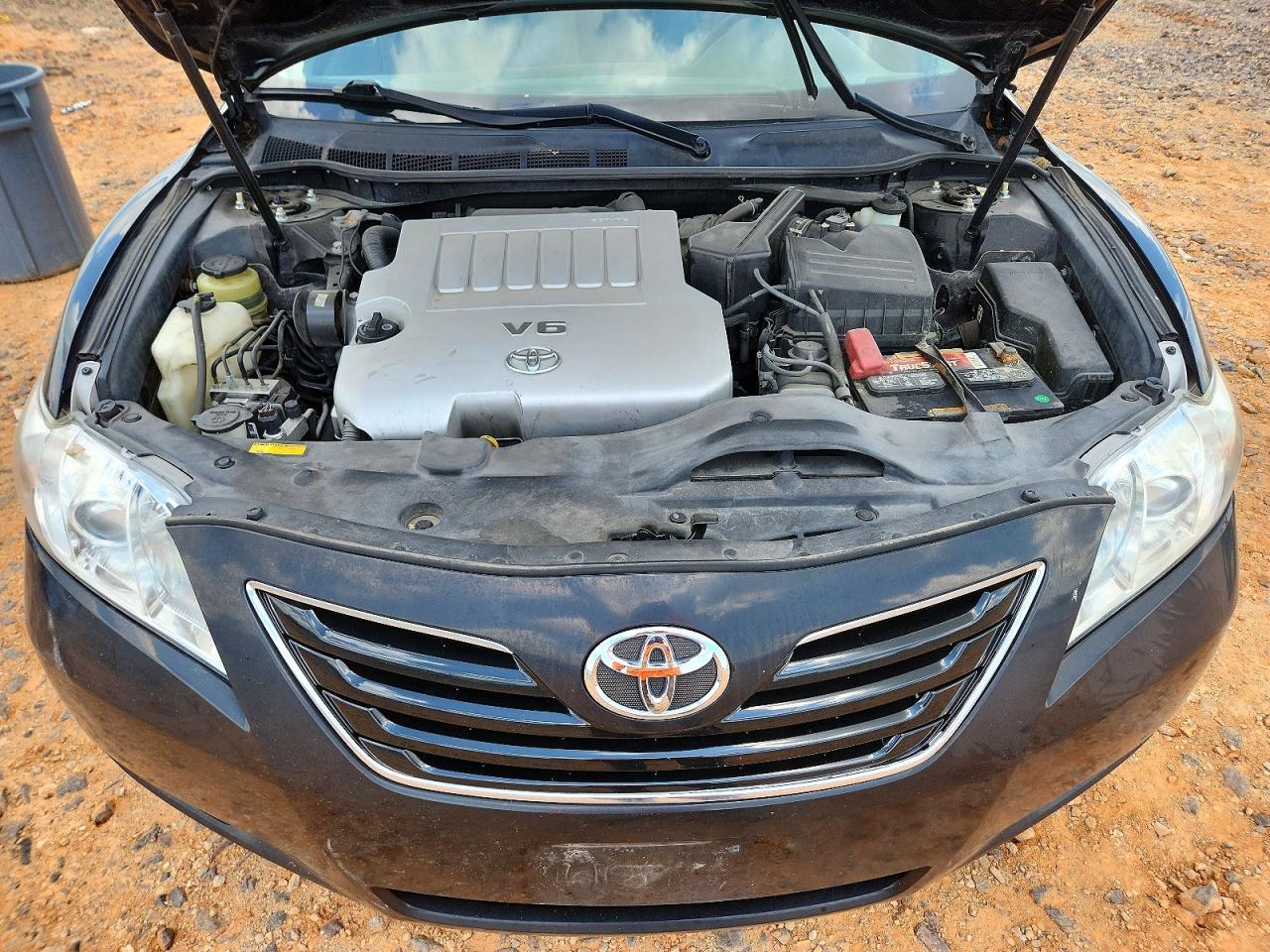 2009 Toyota Camry Xle V6 Black vin: 4T1BK46K09U073583