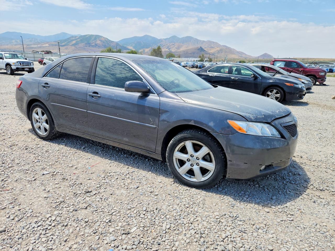 2009 Toyota Camry Se V6 Gray vin: 4T1BK46K09U090903