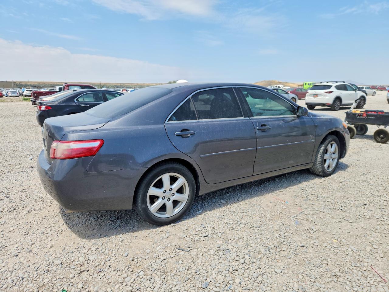 2009 Toyota Camry Se V6 Gray vin: 4T1BK46K09U090903