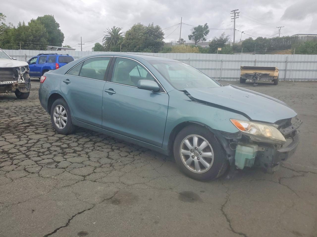 2009 Toyota Camry Le V6 Бирюзовый vin: 4T1BK46K09U586719