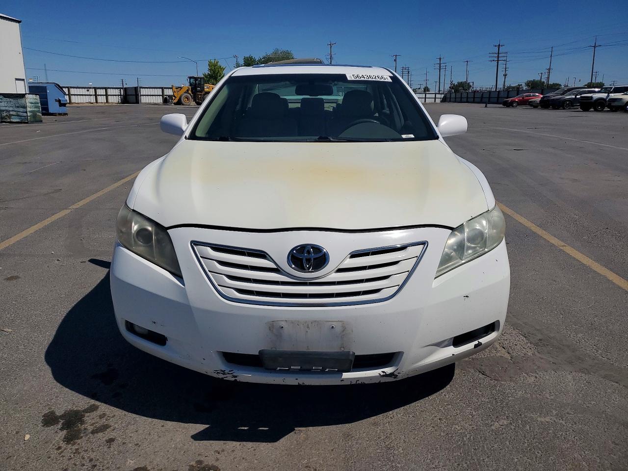 2009 Toyota Camry Xle V6 White vin: 4T1BK46K09U595971