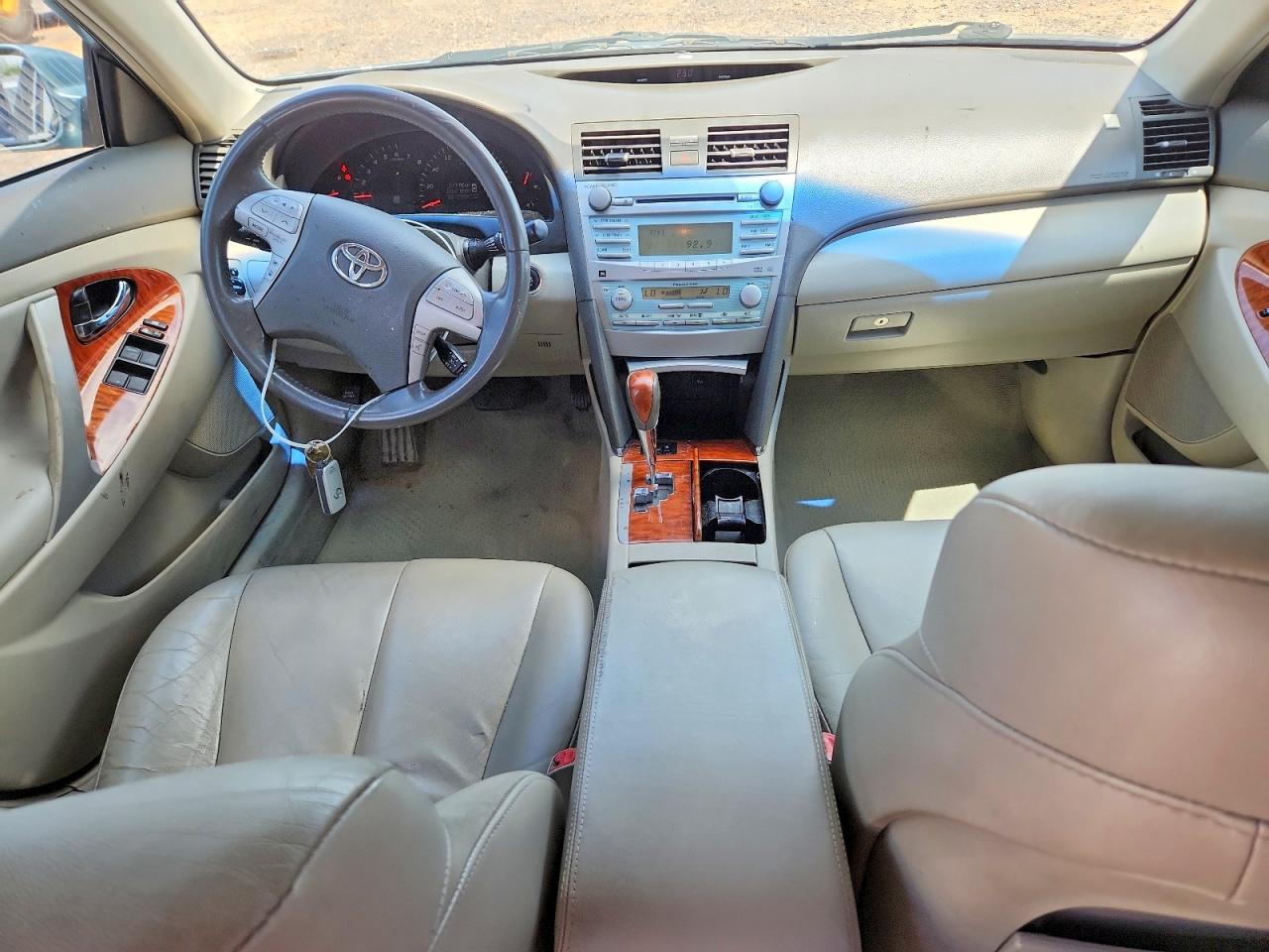 2009 Toyota Camry Xle V6 Green vin: 4T1BK46K09U596053