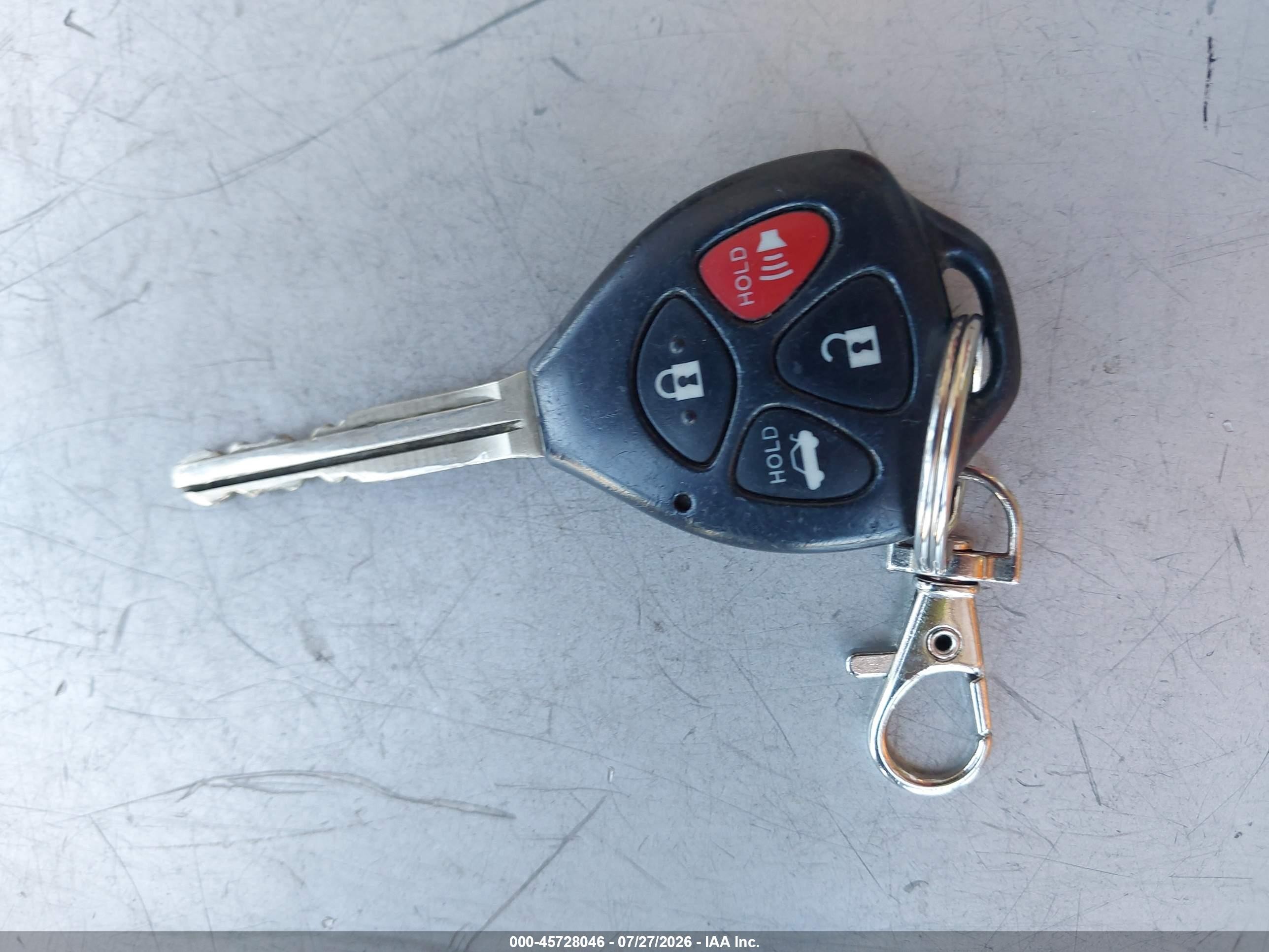 2007 Toyota Camry Xle V6 Blue vin: 4T1BK46K17U012711
