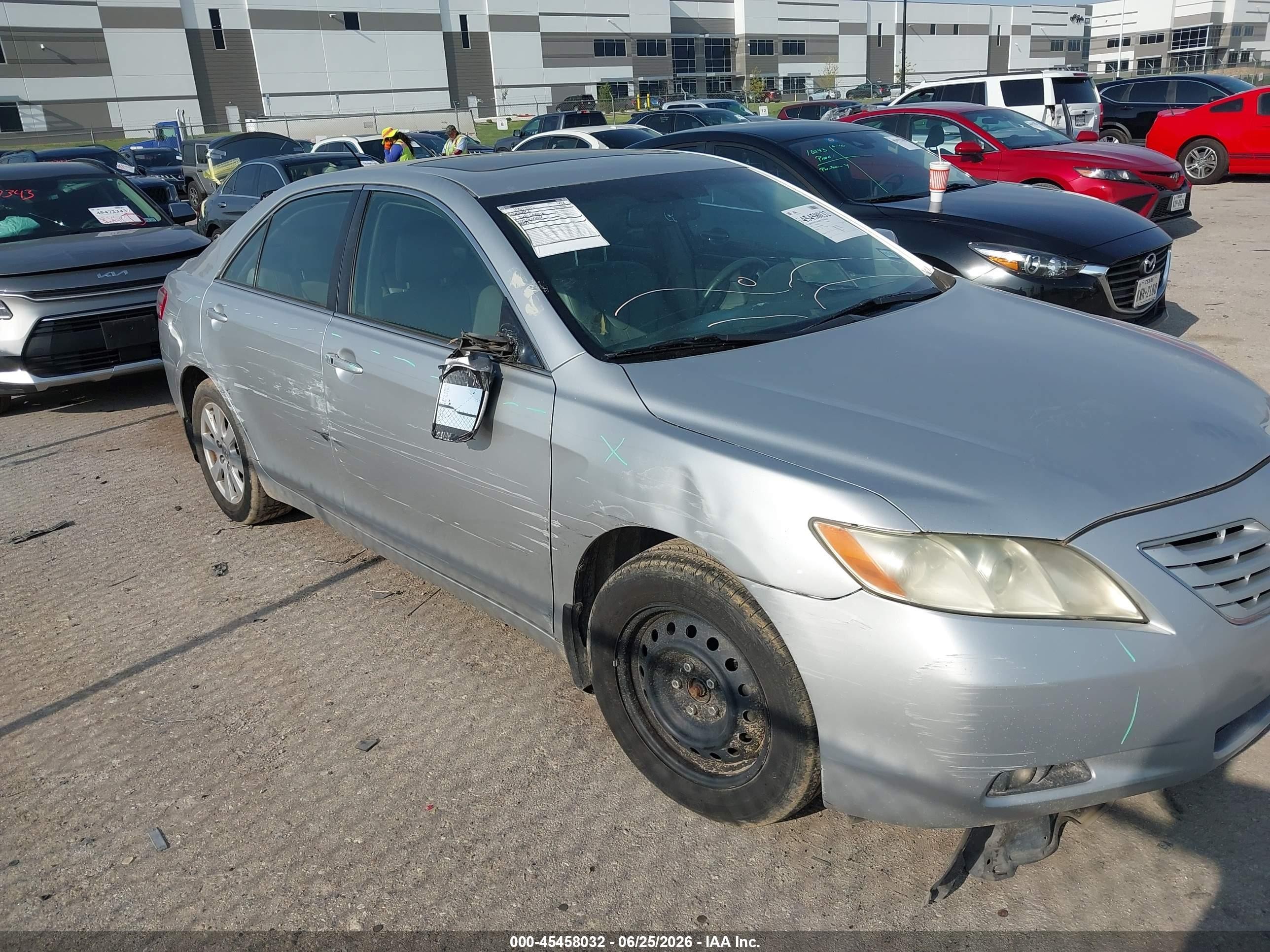 2007 Toyota Camry Le V6/se V6/xle V6 Silver vin: 4T1BK46K17U026950
