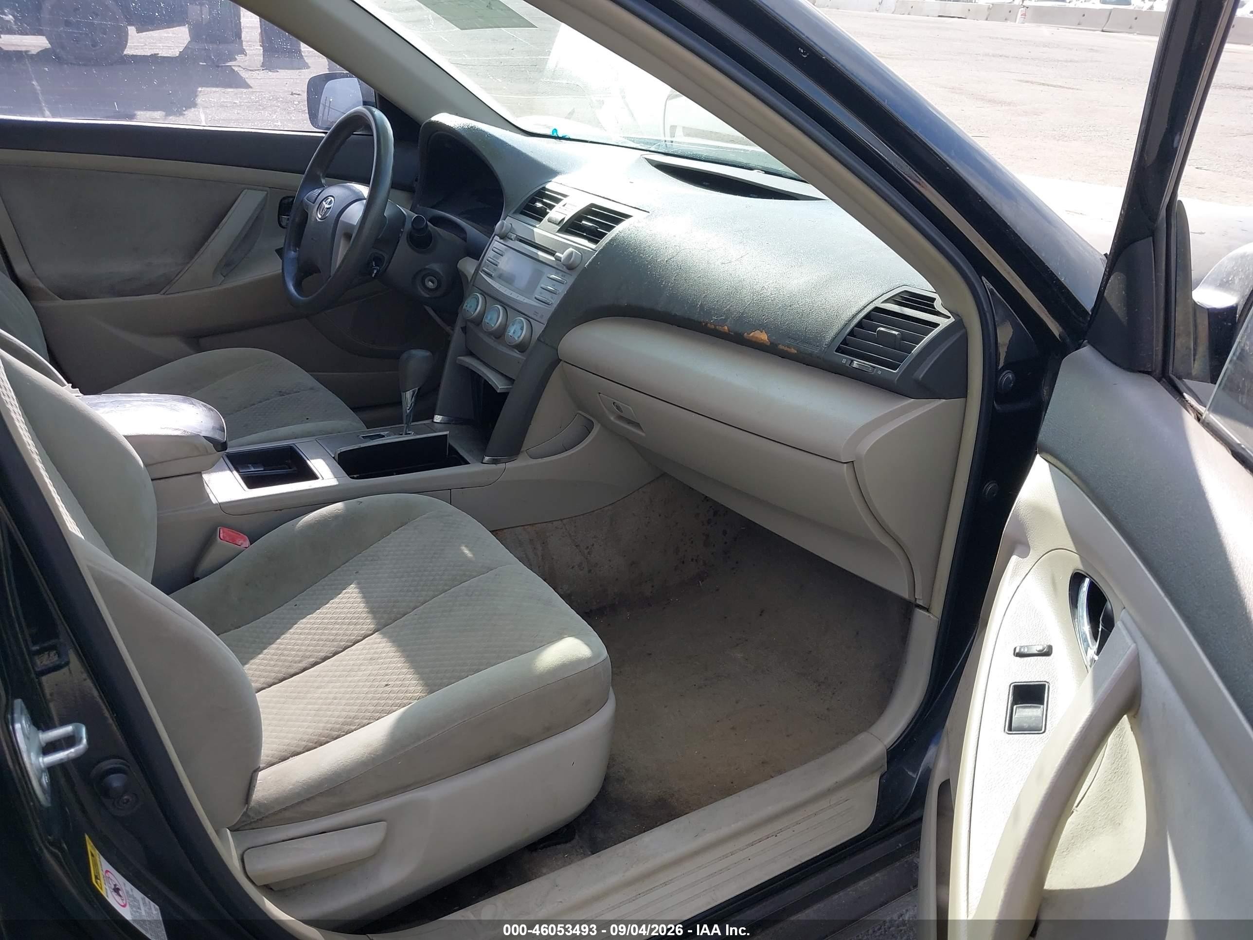2007 Toyota Camry Le V6 Black vin: 4T1BK46K17U032361