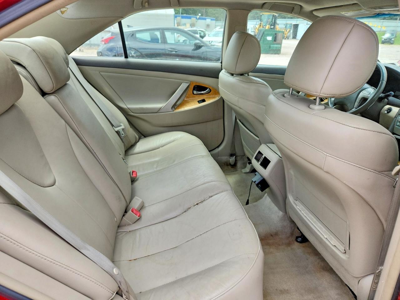2007 Toyota Camry Xle V6 Red vin: 4T1BK46K17U036927