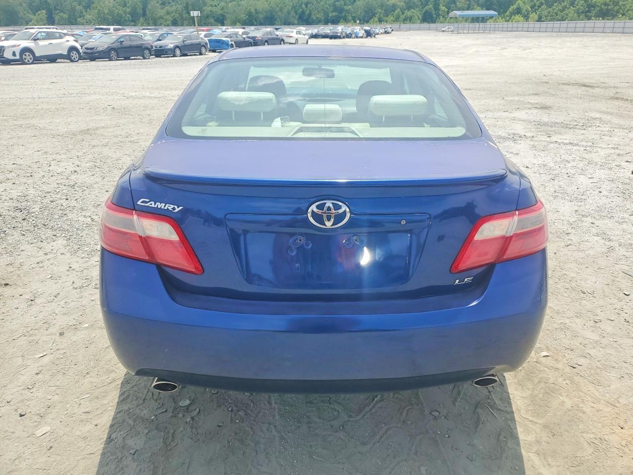 2007 Toyota Camry Le V6 Синий vin: 4T1BK46K17U038497
