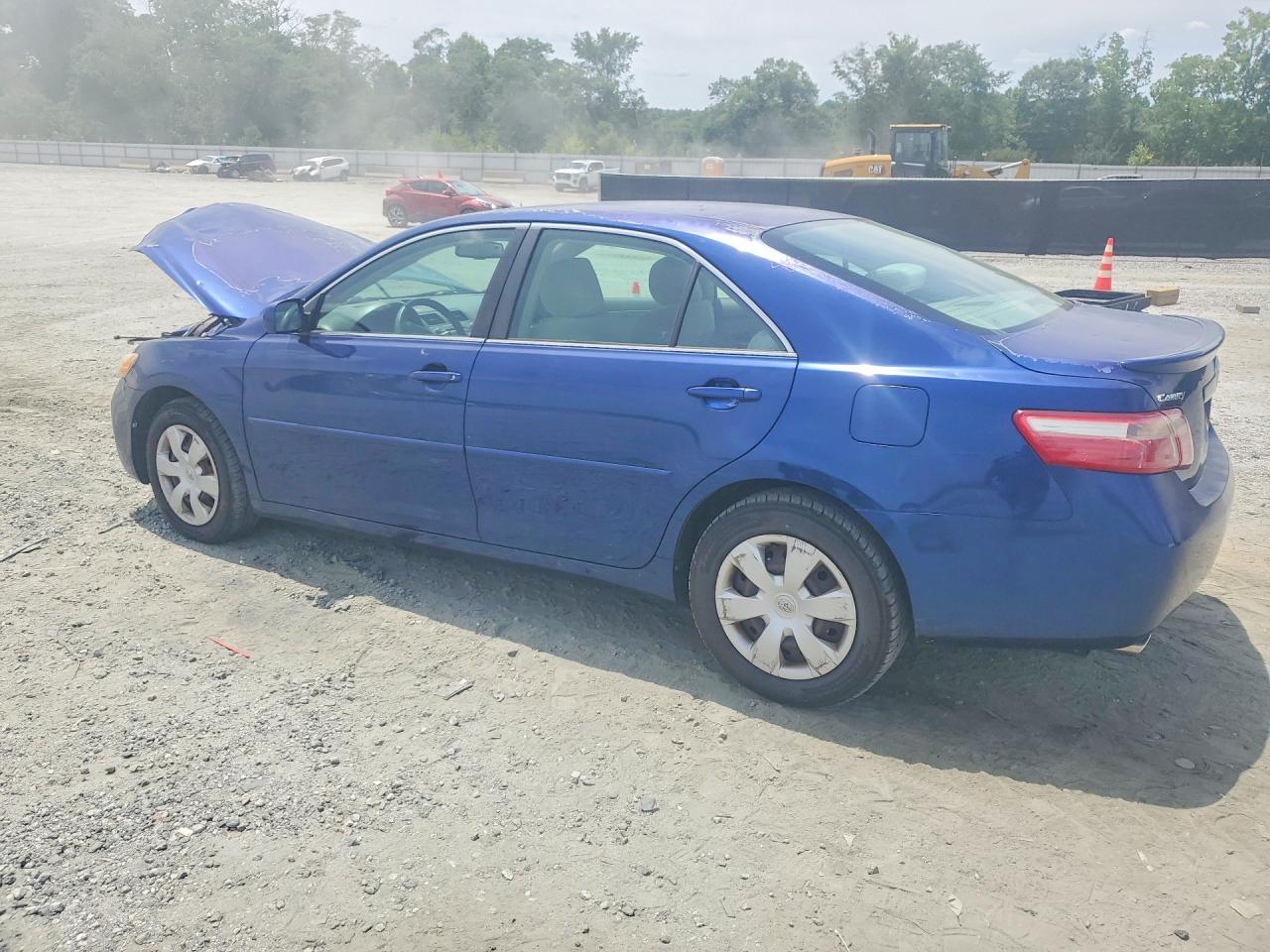 2007 Toyota Camry Le V6 Синий vin: 4T1BK46K17U038497