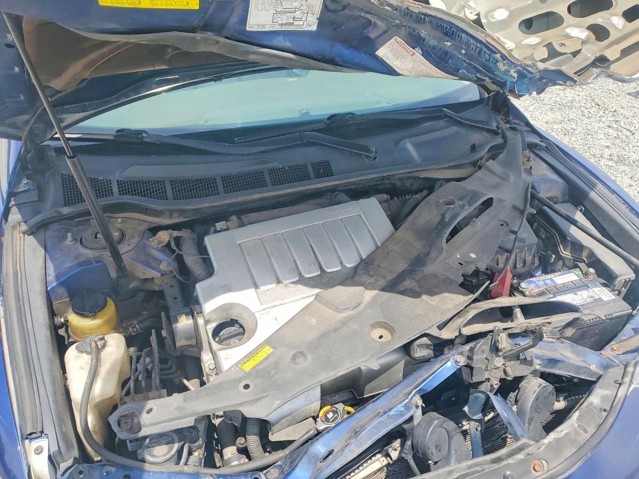 2007 Toyota Camry Le V6 Синий vin: 4T1BK46K17U038497
