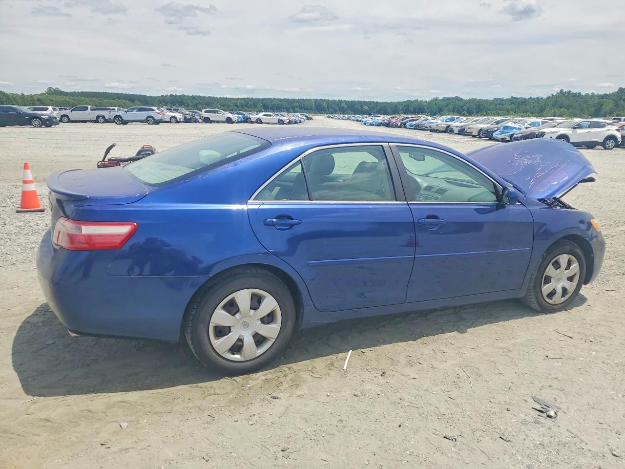 2007 Toyota Camry Le V6 Синий vin: 4T1BK46K17U038497