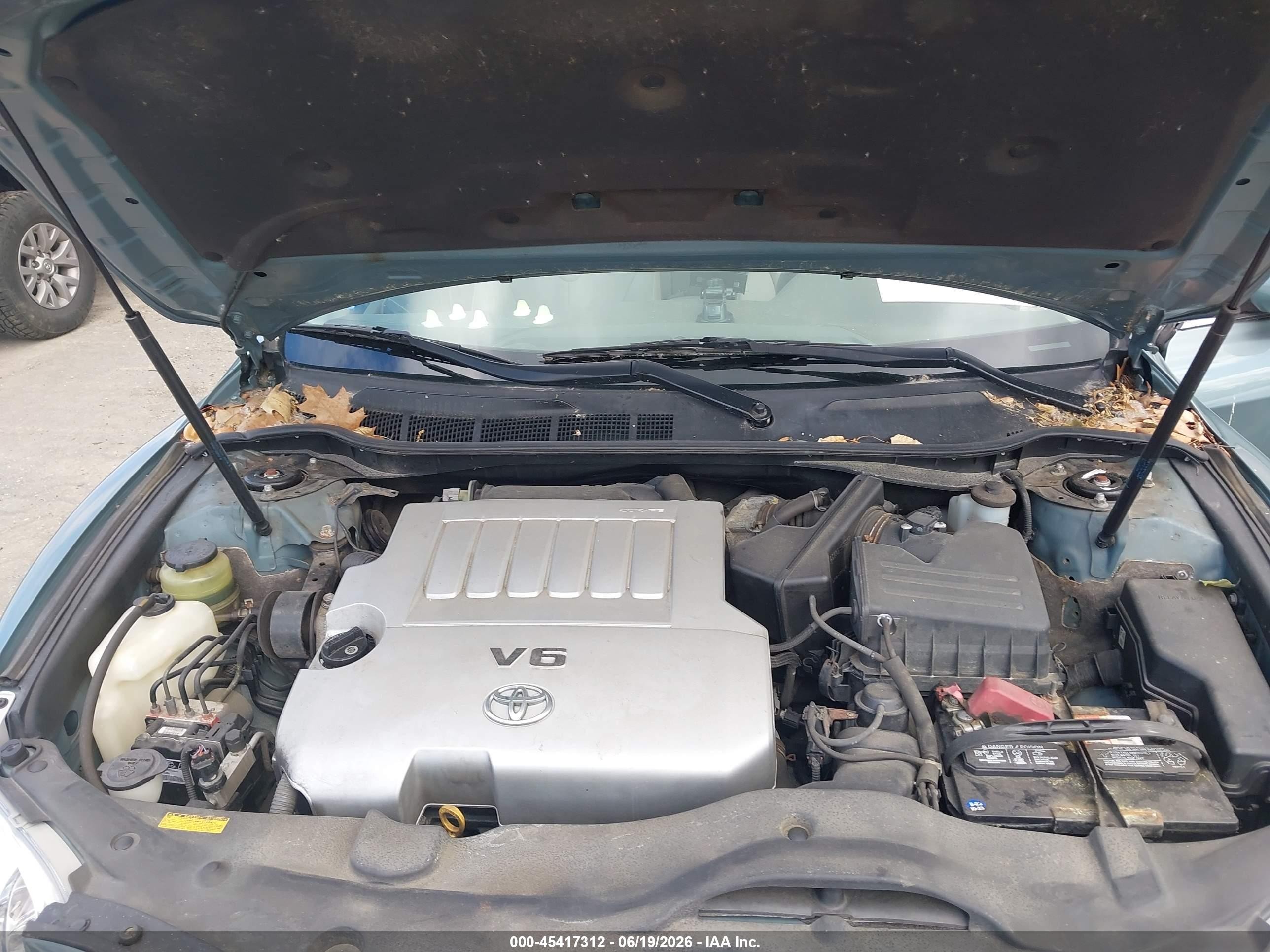 2007 Toyota Camry Xle V6 Green vin: 4T1BK46K17U514327