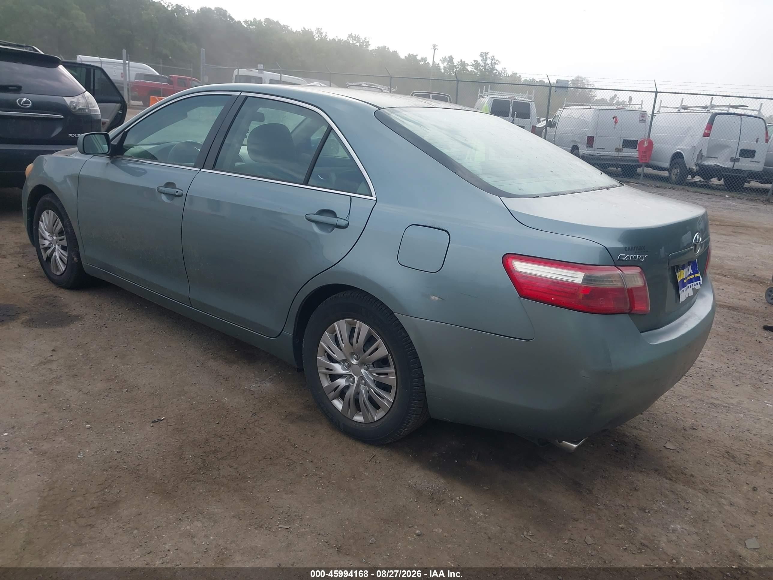 2007 Toyota Camry Le V6 Teal vin: 4T1BK46K17U530575