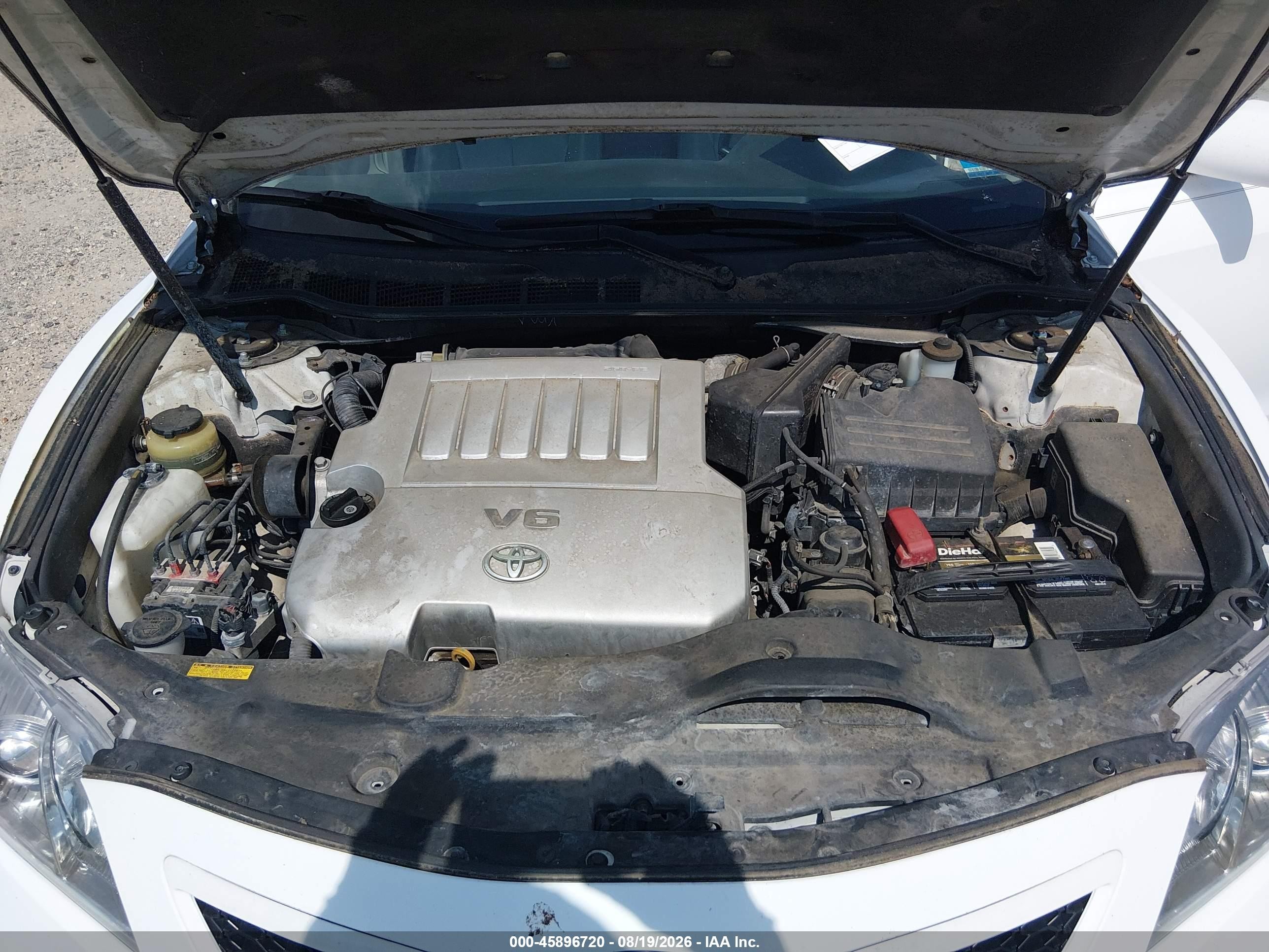 2007 Toyota Camry Se V6 White vin: 4T1BK46K17U530902