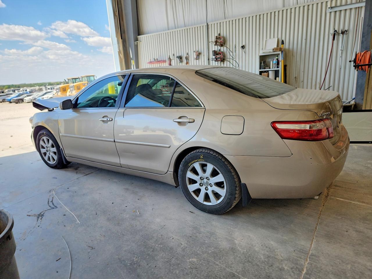 2007 Toyota Camry Xle V6 Бежевый vin: 4T1BK46K17U543326