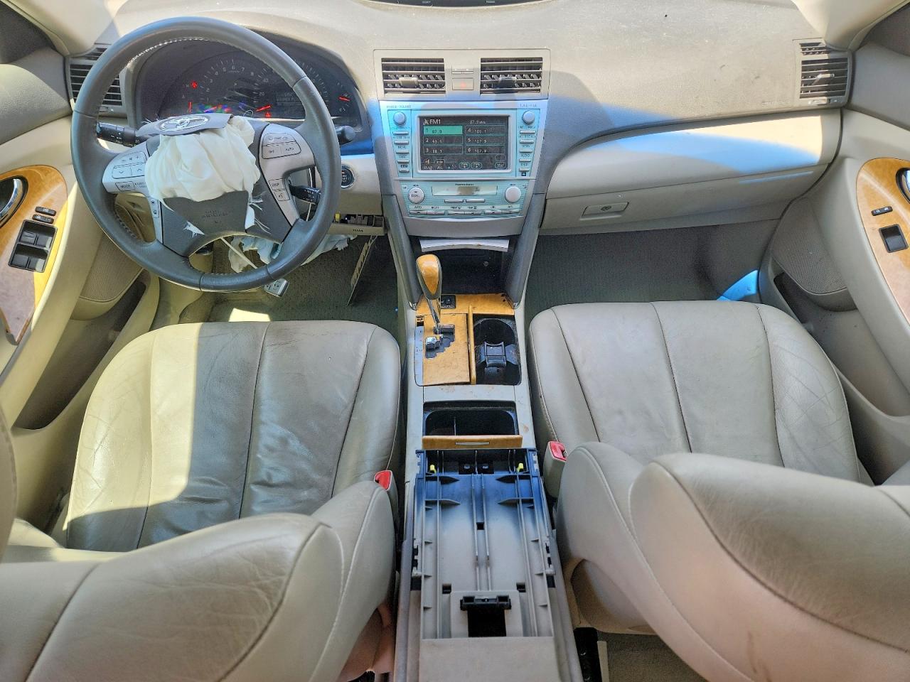 2007 Toyota Camry Xle V6 Бежевый vin: 4T1BK46K17U543326