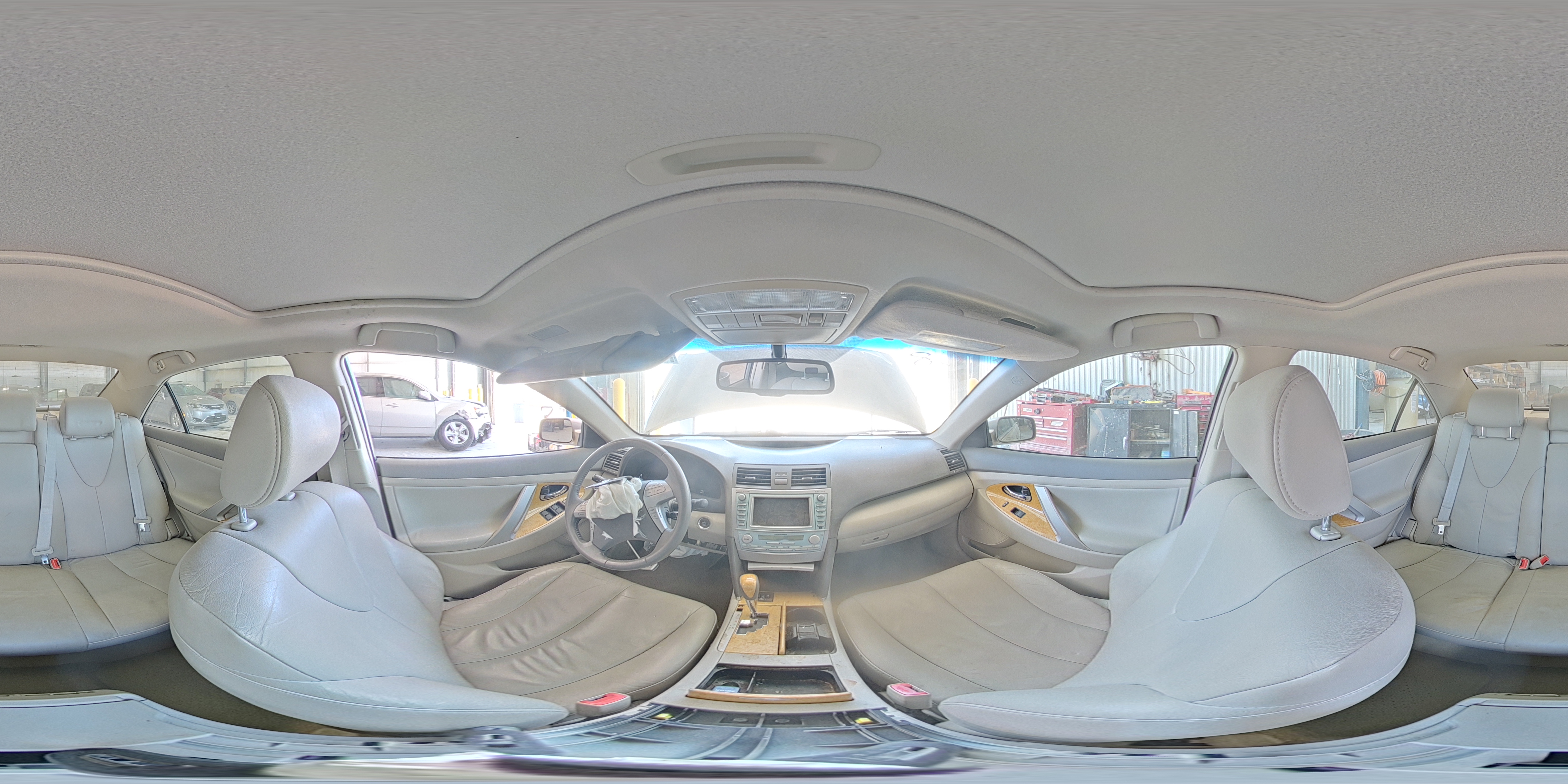 2007 Toyota Camry Xle V6 Бежевый vin: 4T1BK46K17U543326