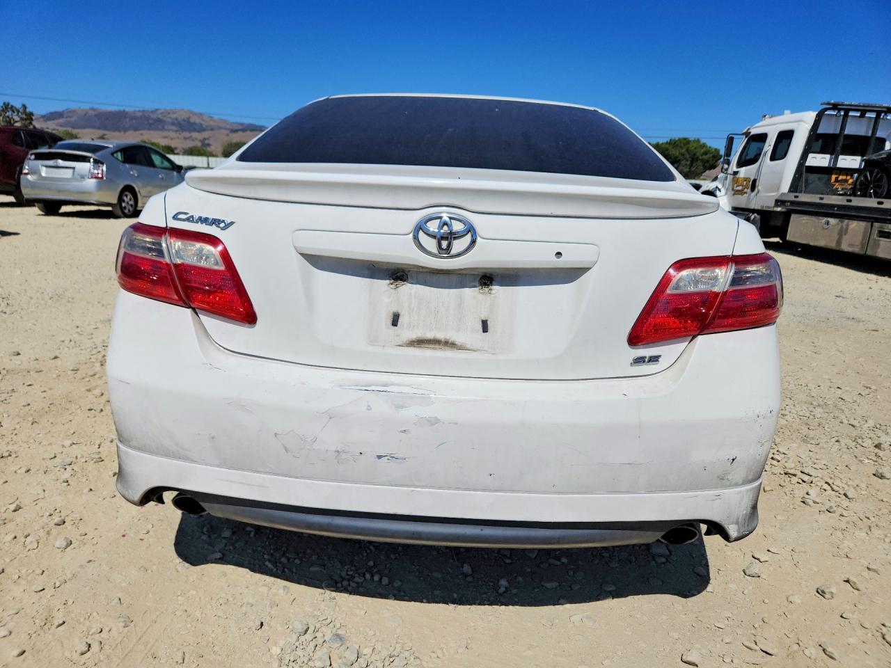 2007 Toyota Camry Se V6 Белый vin: 4T1BK46K17U543956