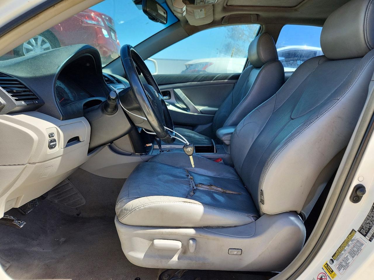 2007 Toyota Camry Se V6 Белый vin: 4T1BK46K17U543956