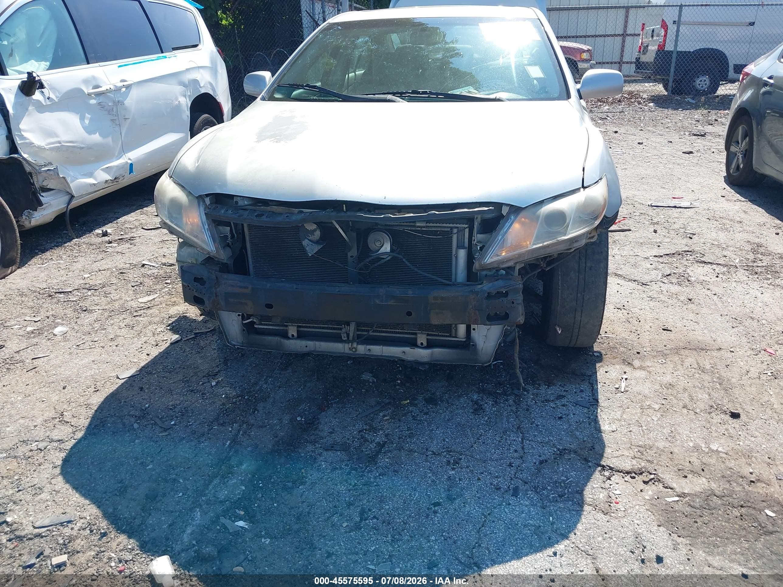 2007 Toyota Camry Xle V6 Silver vin: 4T1BK46K17U548106