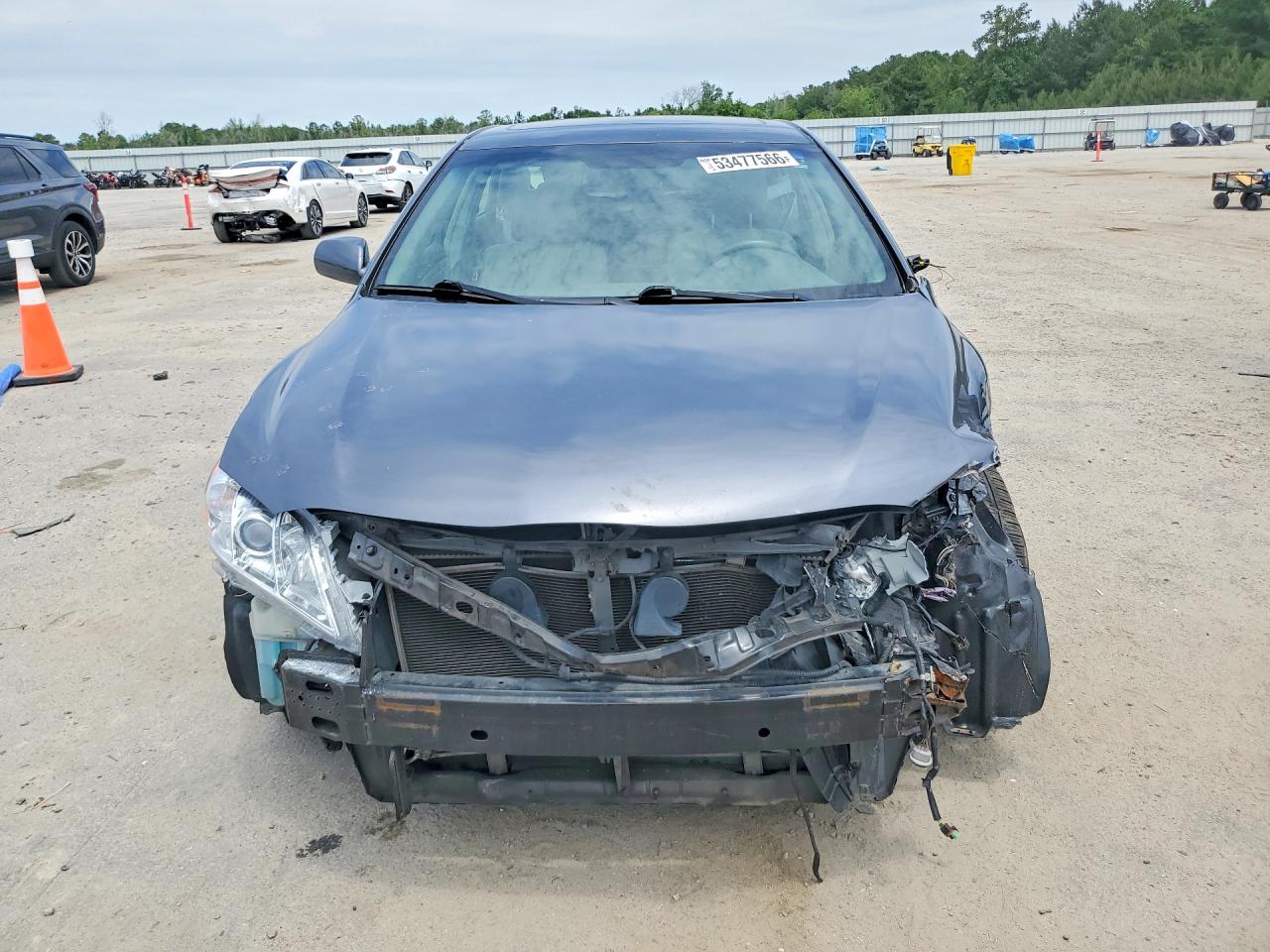 2008 Toyota Camry Xle V6 Gray vin: 4T1BK46K18U057309