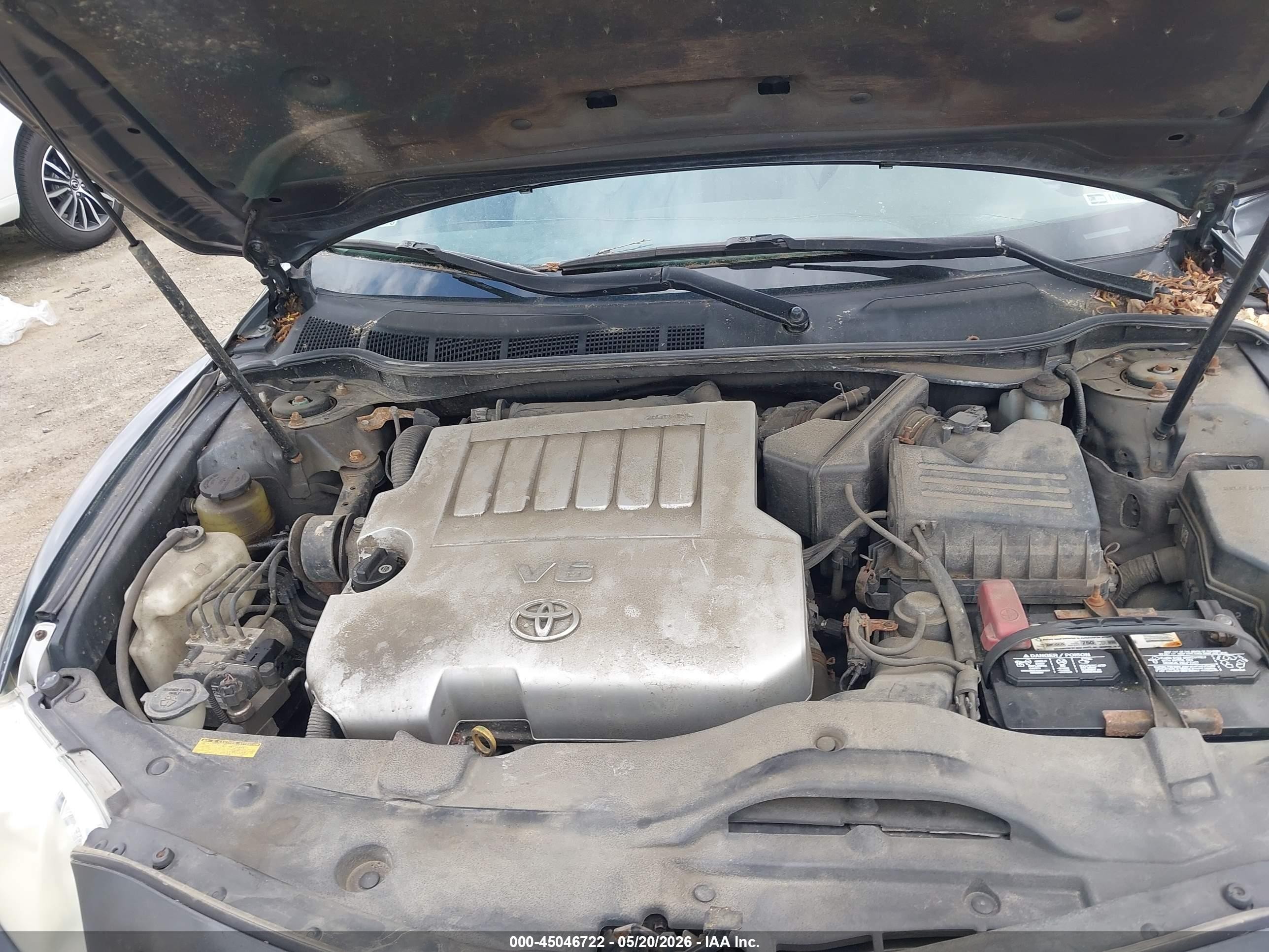 2008 Toyota Camry Xle V6 Серый vin: 4T1BK46K18U064406