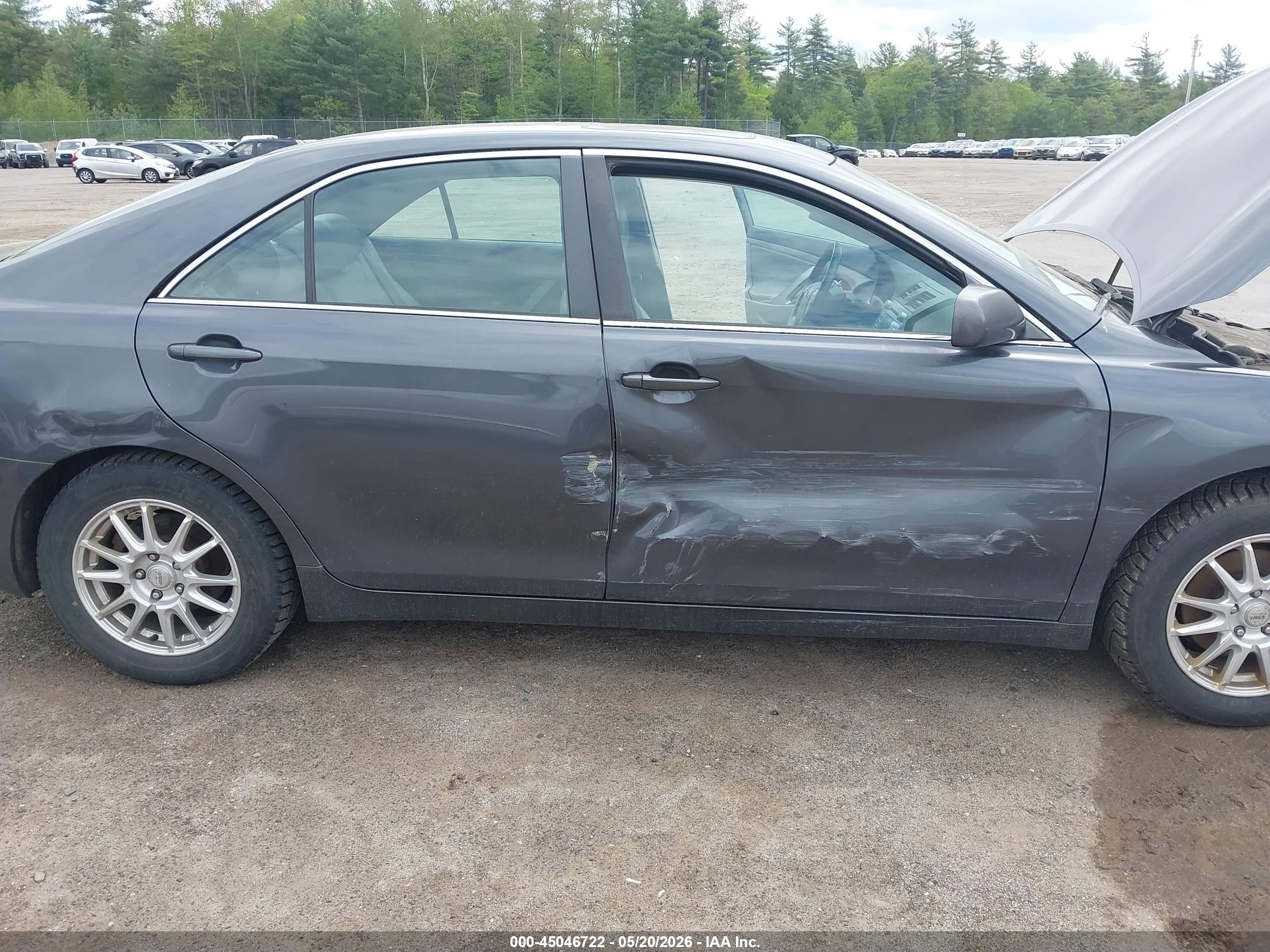 2008 Toyota Camry Xle V6 Серый vin: 4T1BK46K18U064406