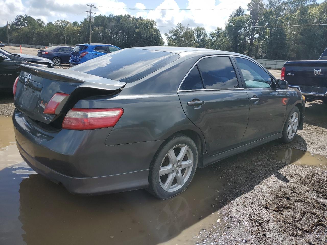 2008 Toyota Camry Le Gray vin: 4T1BK46K18U069217
