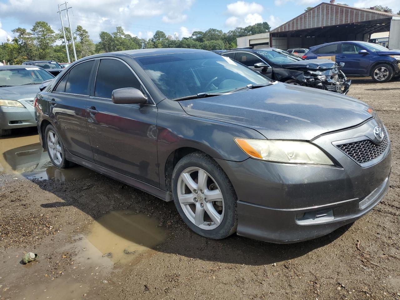 2008 Toyota Camry Le Gray vin: 4T1BK46K18U069217