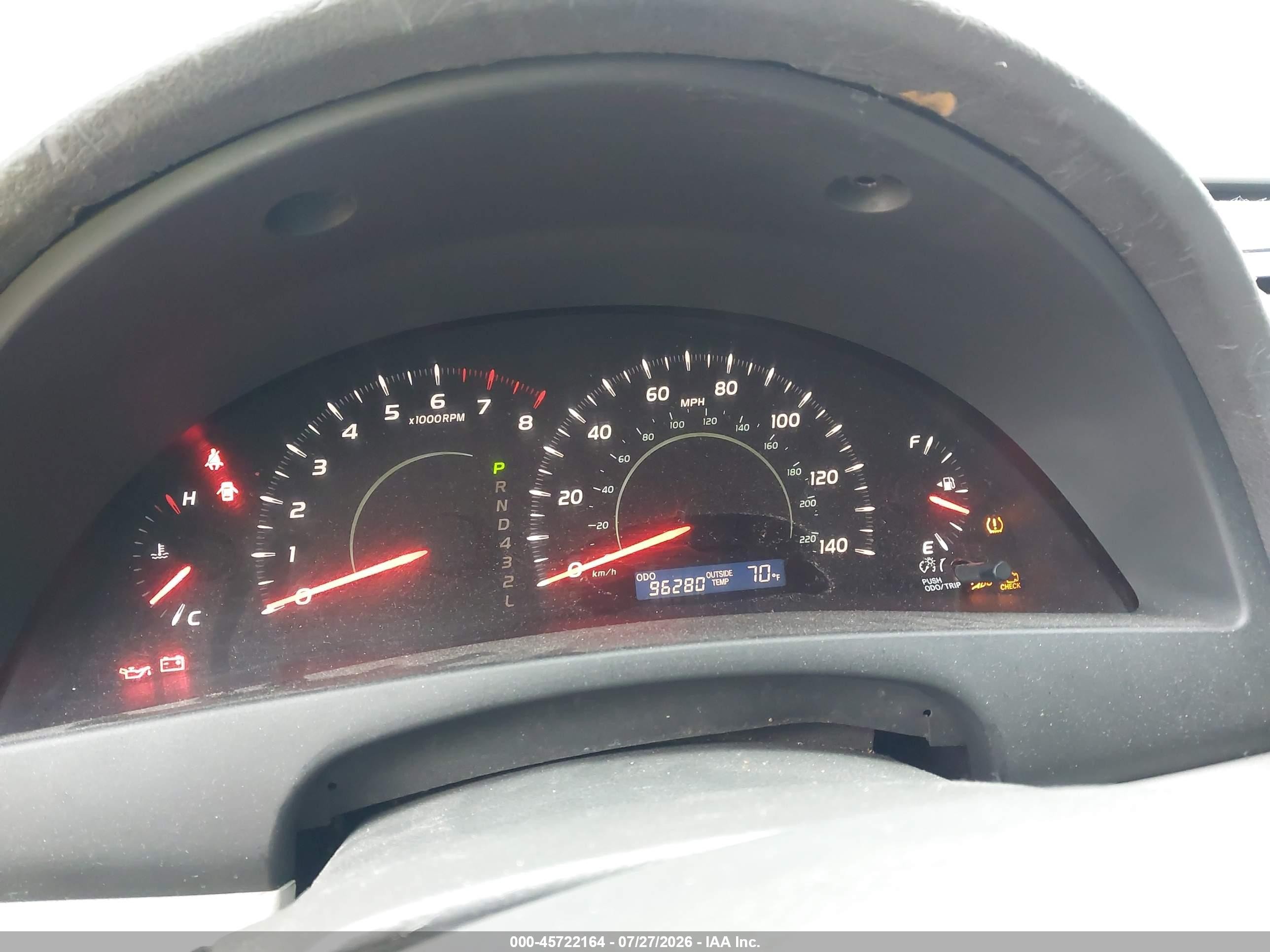 2008 Toyota Camry Le Gray vin: 4T1BK46K18U069931