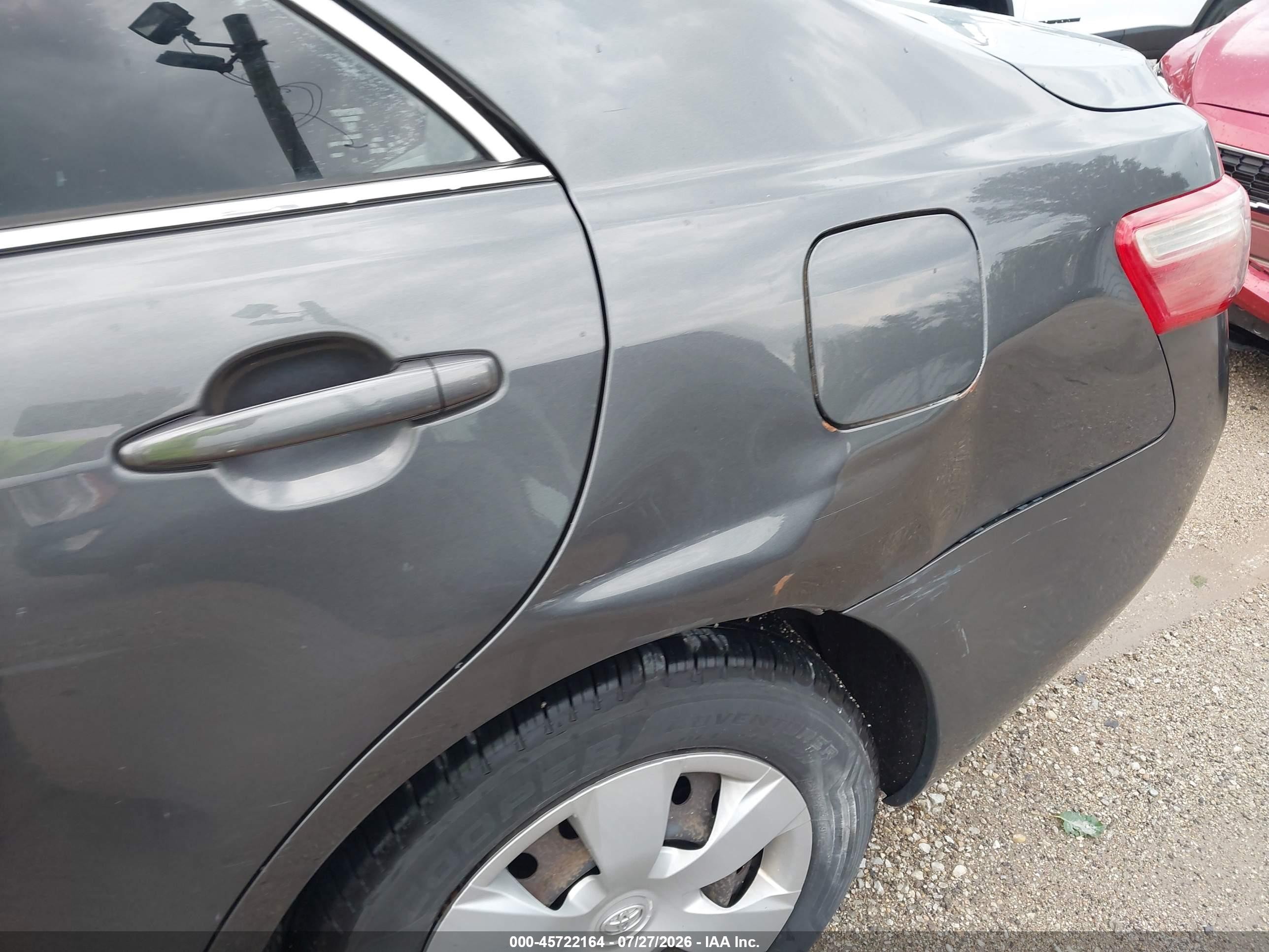 2008 Toyota Camry Le Gray vin: 4T1BK46K18U069931