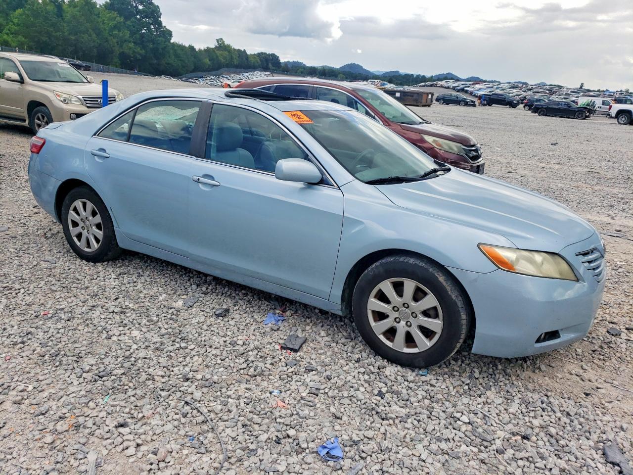 2008 Toyota Camry Le Blue vin: 4T1BK46K18U566414