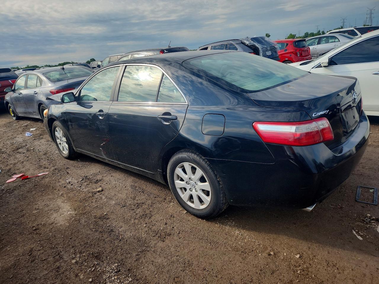 2009 Toyota Camry Xle V6 Black vin: 4T1BK46K19U092241