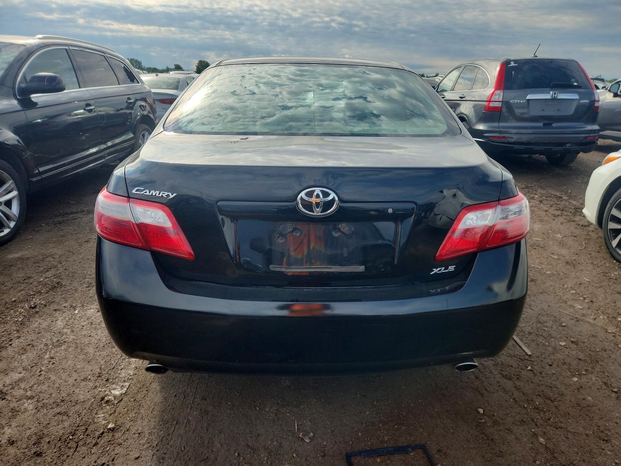 2009 Toyota Camry Xle V6 Black vin: 4T1BK46K19U092241