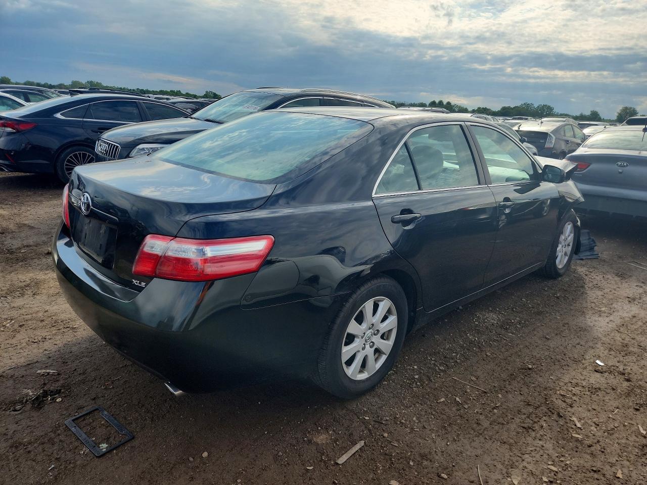 2009 Toyota Camry Xle V6 Black vin: 4T1BK46K19U092241