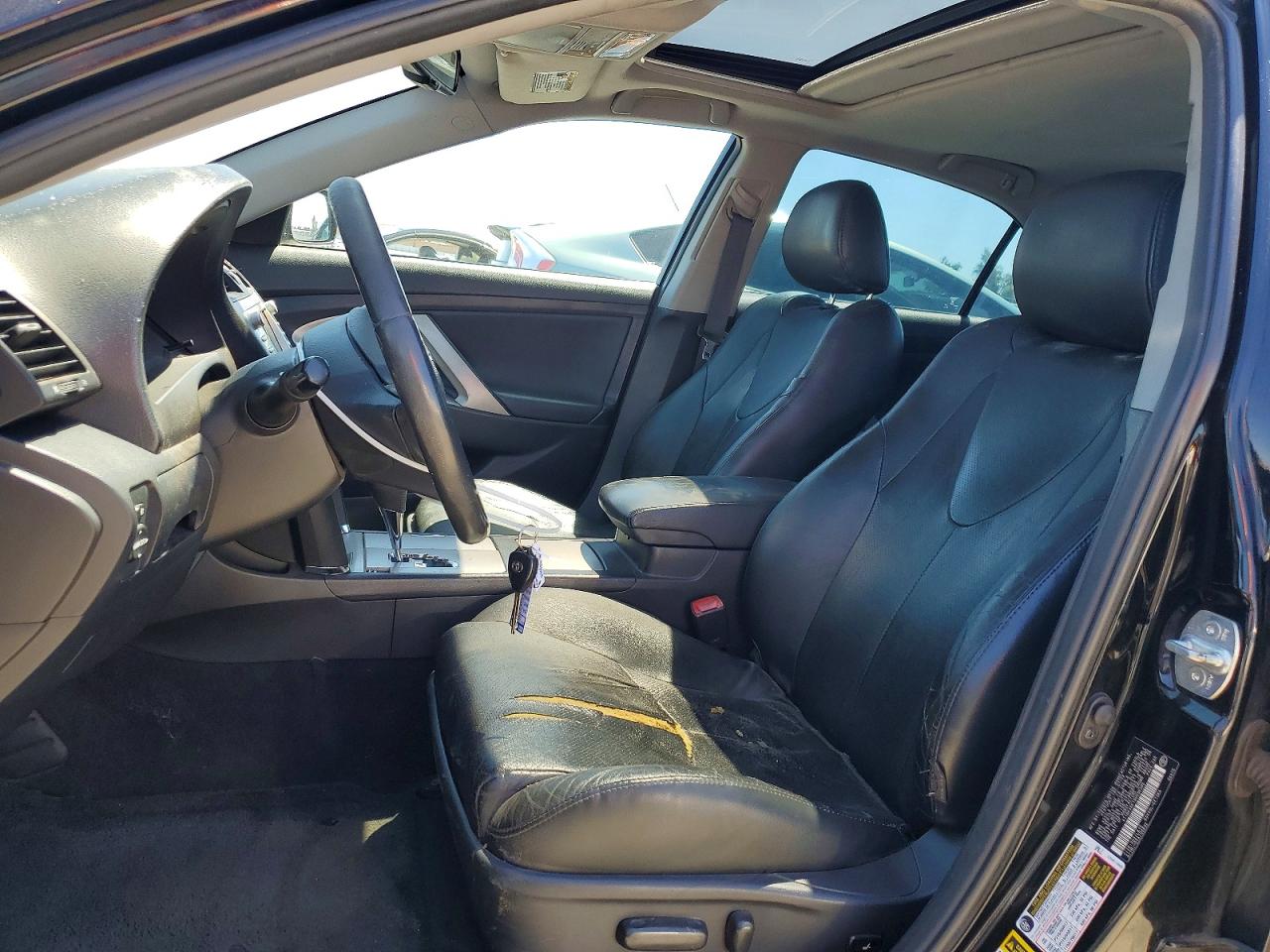 2009 Toyota Camry Se V6 Black vin: 4T1BK46K19U096306