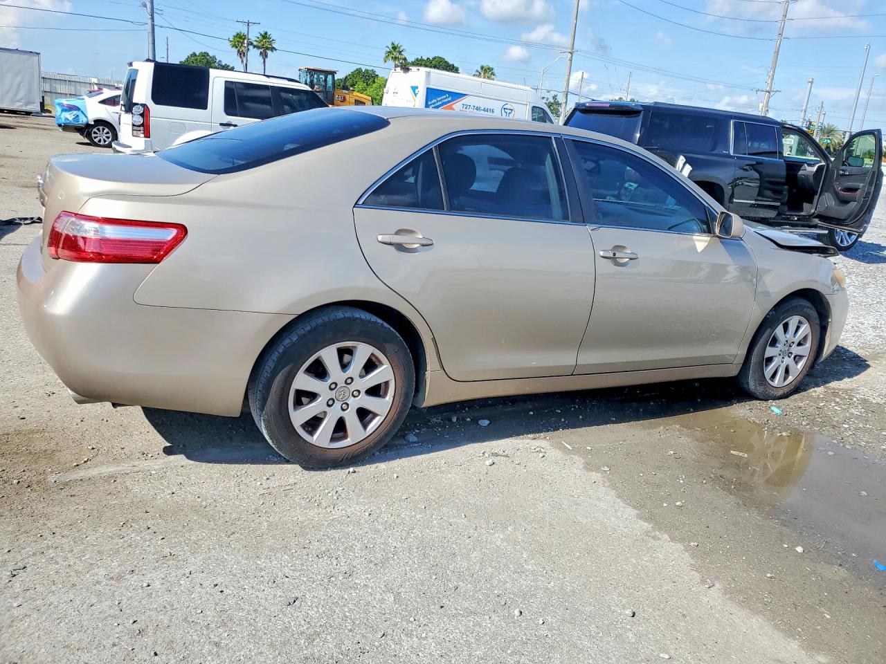 2009 Toyota Camry Xle V6 Золотой vin: 4T1BK46K19U593033
